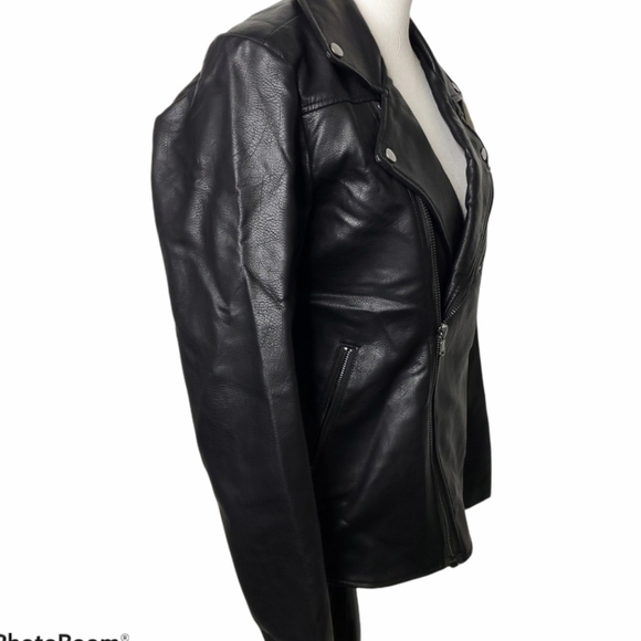 JUGHEAD RIVERDALE SOUTHSIDE SERPENTS MEN WOMEN BIKER Faux Leather Medium - Picture 6 of 14